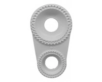 Molde Cierra Empanadas Doble Repulgadora Plastico 12cm Y 8cm
