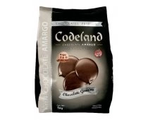 Chocolate Cobertura Codeland Amargo Sin Tacc Gluten 1k 72%