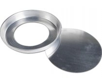 Molde Torta Tartera Aluminio Desfondable 4 X 16cm Diam 