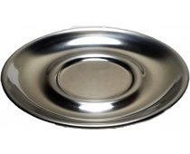 Plato Acero Inoxidable Redondo Para Taza Te Desayuno X11,5cm