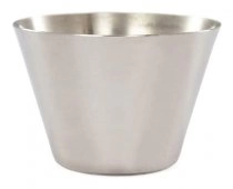 Molde Vaso Para Flan Aluminio Individual Liso Sin Borde N°5
